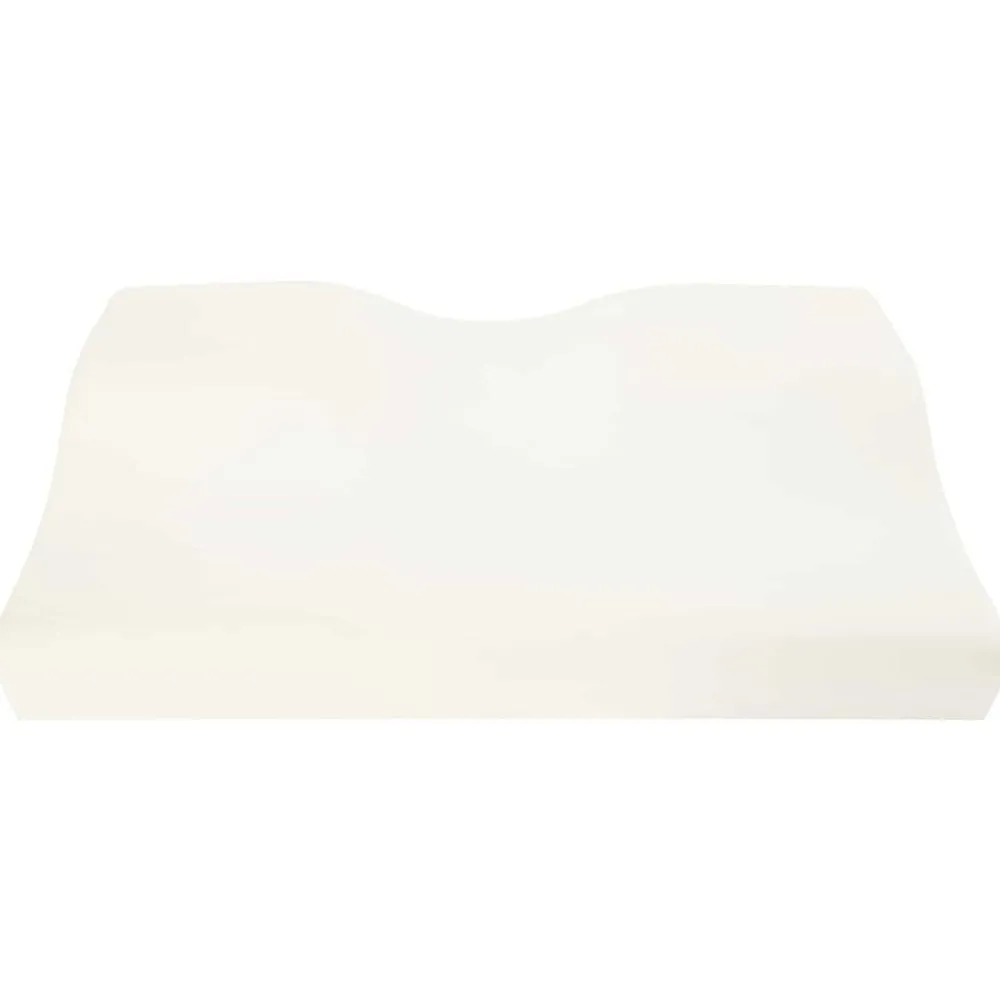 vidaXL Almohada cervical Espuma Viscoelástica 59 x 34,5 x 12 cm White Discount