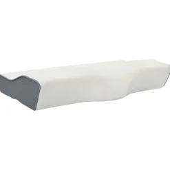 vidaXL Almohada cervical Espuma Viscoelástica 59 x 34,5 x 12 cm White Discount