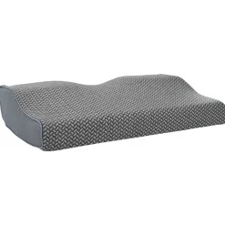 vidaXL Almohada con almohada 60 x 34 x 11 cm Poliéster Gris Hot