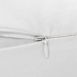 vidaXL Almohada de embarazo con forma de J 54x(36-43) cm blanca Blanco Discount