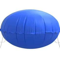 vidaXL Piscina Y Spa-Almohada de piscina de invierno Azul Ø 220 x 140 cm PVC