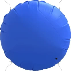 vidaXL Piscina Y Spa-Almohada de piscina de invierno Azul Ø 220 x 140 cm PVC