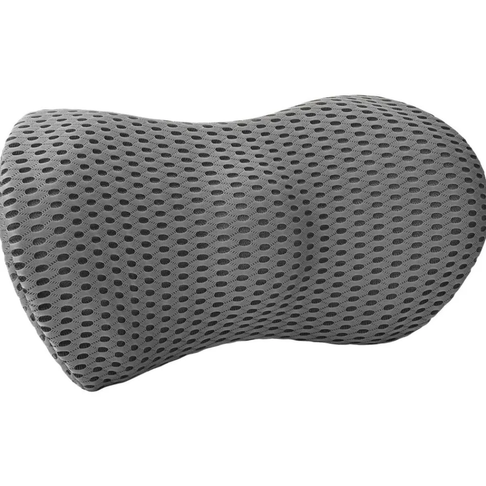 vidaXL Almohada lumbar Espuma Viscoelástica 47,5 x 23 x 12 cm Gris Clearance