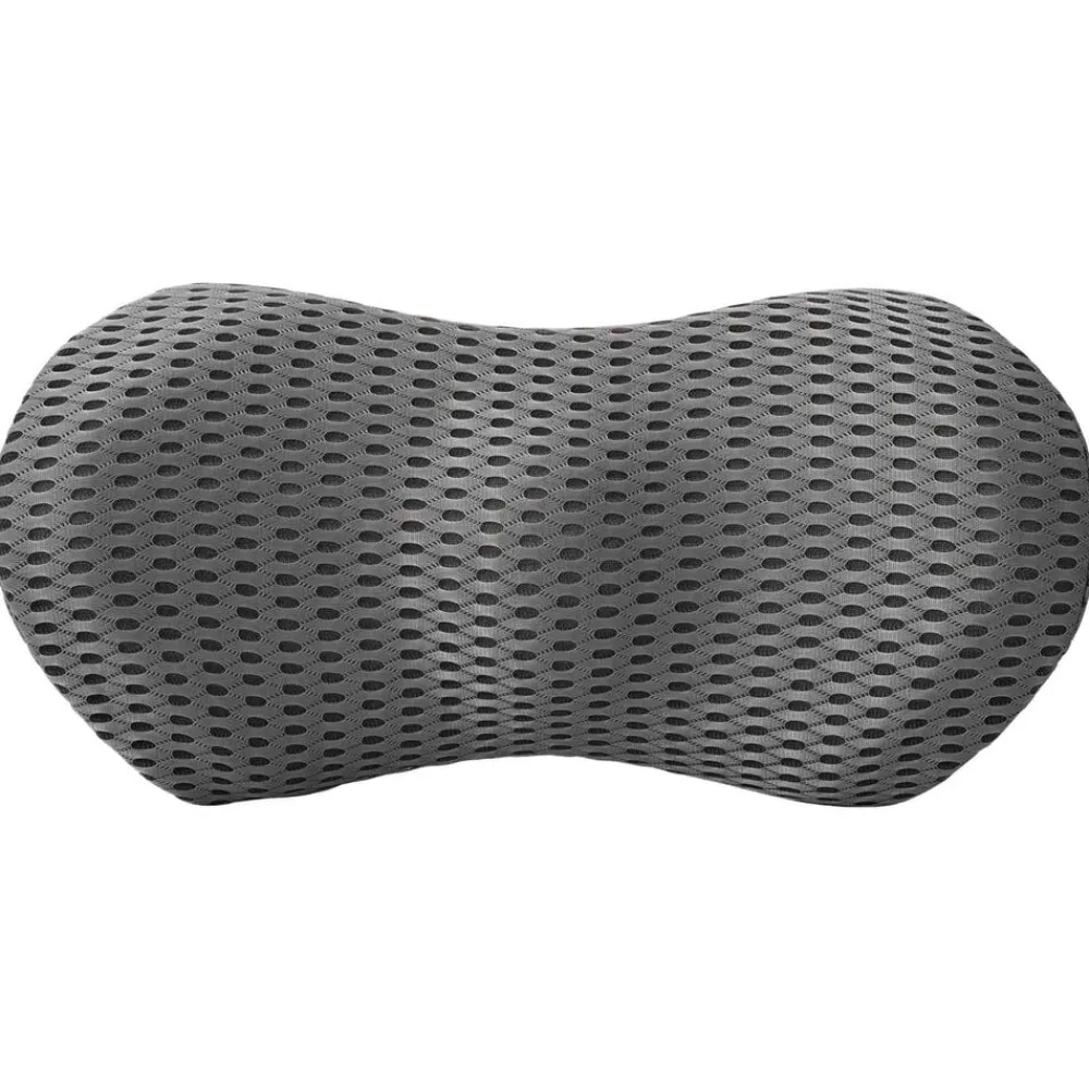 vidaXL Almohada lumbar Espuma Viscoelástica 47,5 x 23 x 12 cm Gris Clearance