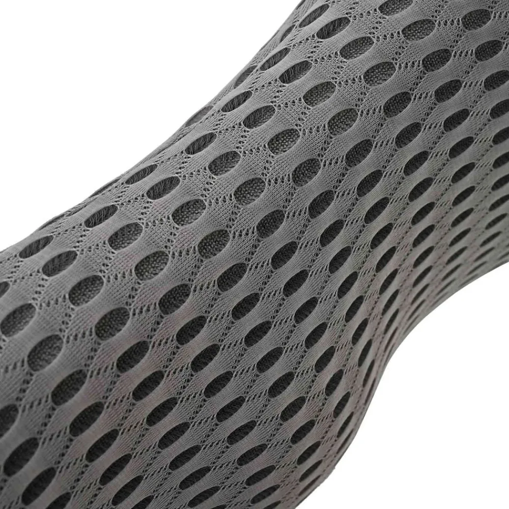 vidaXL Almohada lumbar Espuma Viscoelástica 47,5 x 23 x 12 cm Gris Clearance