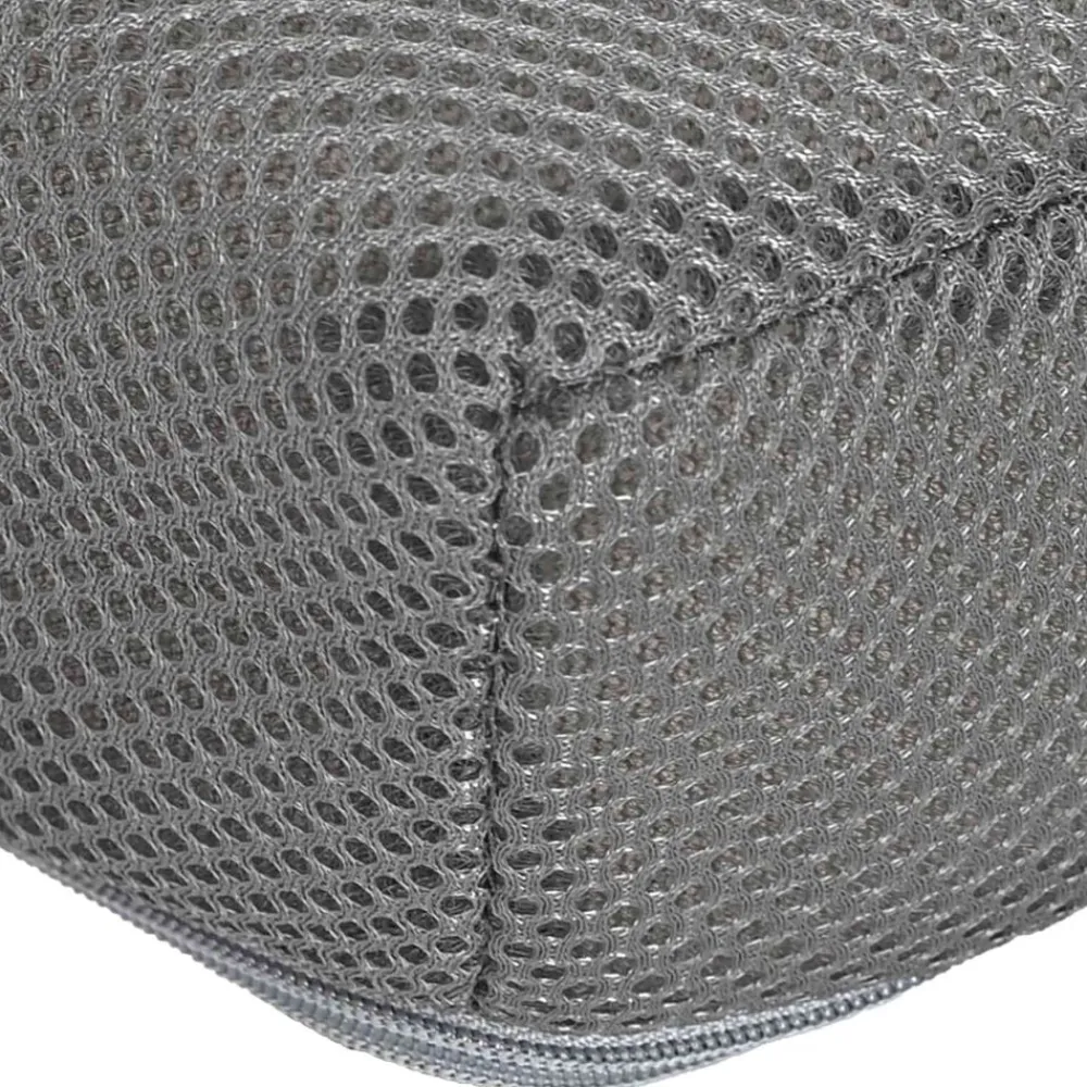 vidaXL Almohada para el asiento 39 x 38 x 8,5 cm Espuma PU Gris