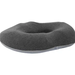 vidaXL Almohada para el asiento 42 x 36,5 x 8 cm Gris oscuro