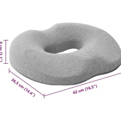 vidaXL Ropa De Casa-Almohada para el asiento 42 x 36,5 x 8 cm