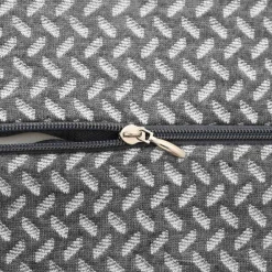 vidaXL Almohada para la rodilla Color sólido 26 x 21,5 x 15 cm Gris Outlet