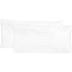 vidaXL Ropa De Casa-Almohadas 2 unidades de espuma viscoelástica 80x40x14 cm