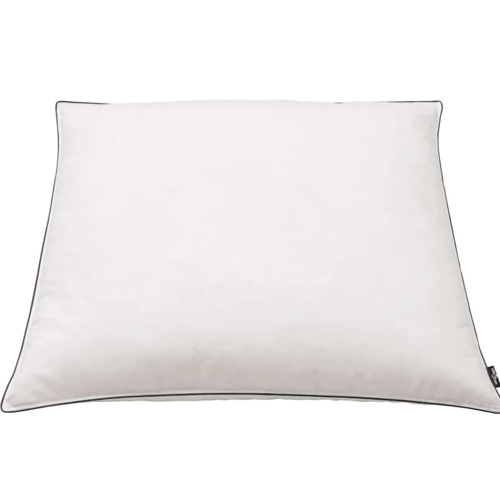vidaXL Almohadas de plumón/plumas 80x80 cm blanco 2 unidades Clearance