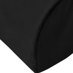 vidaXL Almohadilla para pies Liso 42 x 18 x 13 cm Espuma PU Negro New