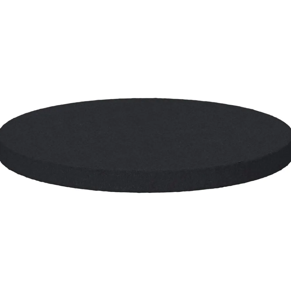 vidaXL Accesorios De Bricolaje-Almohadillas para Pies de Muebles 2 pcs Negro Ø 30 x 2 mm EVA