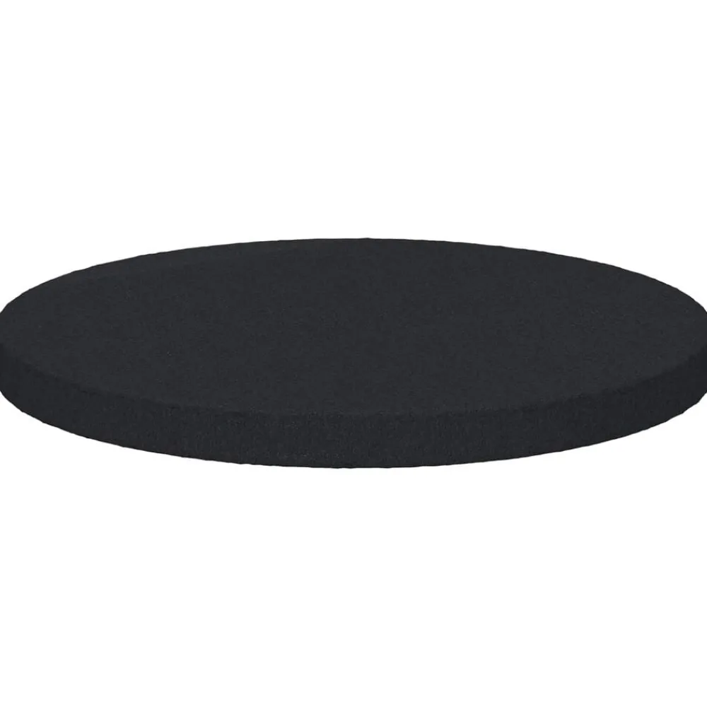 vidaXL Accesorios De Bricolaje-Almohadillas para Pies de Muebles 2 pcs Negro Ø 30 x 2 mm EVA