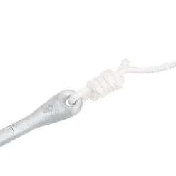 vidaXL Piezas Y Accesorios Para Vehículos-Ancla plegable cuerda hierro fundido galvanizado plata 8 kg