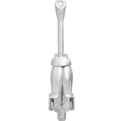 vidaXL Ancla plegable hierro maleable plateado 4 kg New