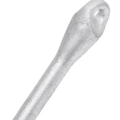 vidaXL Ancla plegable hierro maleable plateado 4 kg New