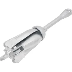 vidaXL Ancla plegable hierro maleable plateado 2,5 kg Hot