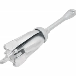 vidaXL Piezas Y Accesorios Para Vehículos-Ancla plegable hierro maleable plateado 1,5 kg