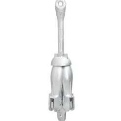 vidaXL Piezas Y Accesorios Para Vehículos-Ancla plegable hierro maleable plateado 6 kg