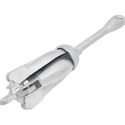 vidaXL Piezas Y Accesorios Para Vehículos-Ancla plegable hierro maleable plateado 8 kg