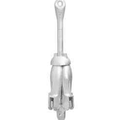 vidaXL Piezas Y Accesorios Para Vehículos-Ancla plegable hierro maleable plateado 8 kg