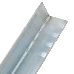 vidaXL Accesorios De Bricolaje-Anclaje de tierra forma de L 2 uds acero galvanizado 5x5x50 cm