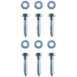 vidaXL Accesorios De Bricolaje-Anclaje de tierra forma de L 2 uds acero galvanizado 5x5x50 cm
