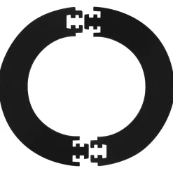 vidaXL Juegos De Interior-Anillo de borde para diana profesional EVA