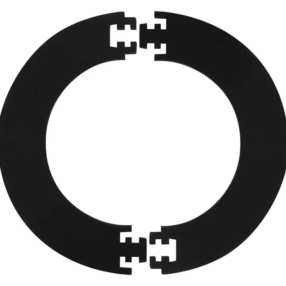 vidaXL Juegos De Interior-Anillo de borde para diana profesional EVA