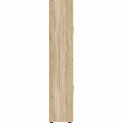 vidaXL Aparador alto con estante FLORIN 60 x 35 x 182 cm Roble Sonoma Discount