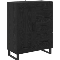 vidaXL Armarios Y Almacenamiento-Aparador alto con cajón 69,5 x 34 x 180 cm
