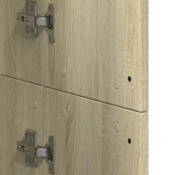 vidaXL Aparador alto madera de ingeniería 60x35x180 cm Roble Sonoma New