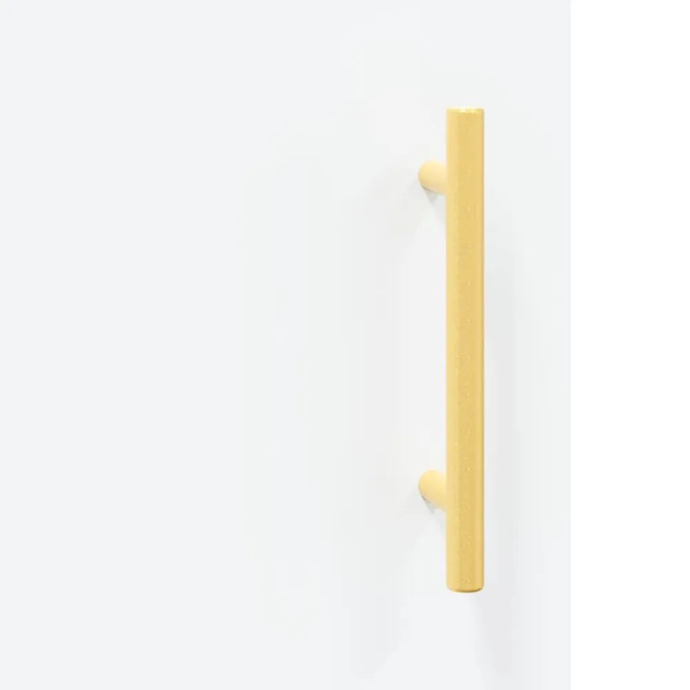 vidaXL Aparador alto madera contrachapada 69,5x34x180 cm Blanco Clearance