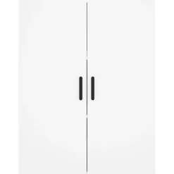 vidaXL Armarios Y Almacenamiento-Aparador alto madera contrachapada 69,5x34x180 cm