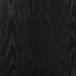 vidaXL Aparador alto roble 37,5x35x180 cm madera de ingeniería Negro Sale