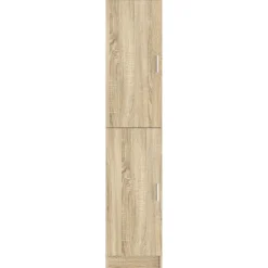 vidaXL Aparador alto 35 x 39 x 168 cm Roble Sonoma Clearance