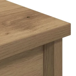vidaXL Aparador Artisan Roble 37,5x35x180 cm Madera de ingeniería Roble artisan Outlet