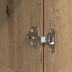 vidaXL Aparador Artisan Roble 37,5x35x180 cm Madera de ingeniería Roble artisan Outlet