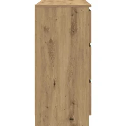vidaXL Armarios Y Almacenamiento-Aparador Artisan Roble 100x35x76 cm Madera de ingeniería