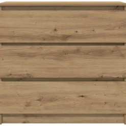 vidaXL Aparador Artisan Roble 80x35x76 cm Madera de ingeniería Roble artisan Clearance