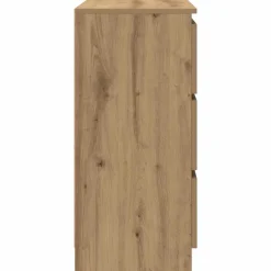 vidaXL Aparador Artisan Roble 80x35x76 cm Madera de ingeniería Roble artisan Clearance
