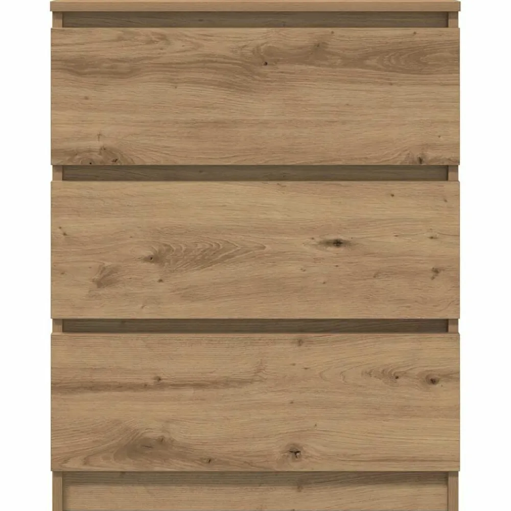 vidaXL Armarios Y Almacenamiento-Aparador Artisan Roble 60x35x76 cm Madera de ingeniería