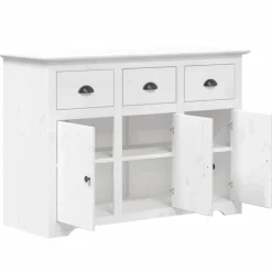 vidaXL Armarios Y Almacenamiento-Aparador BODO madera maciza de pino 115,5x44x80 cm