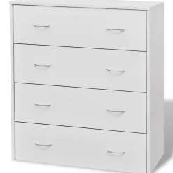 vidaXL Armarios Y Almacenamiento-Aparador con 4 cajones 60x30,5x71 cm