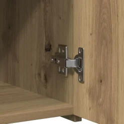 vidaXL Aparador con cajón Roble artesanal 50 x 42,5 x 93 cm Roble artisan Discount