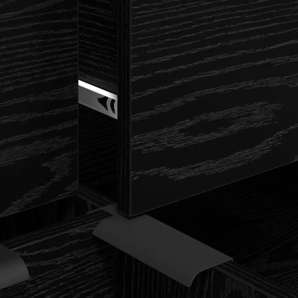 vidaXL Armarios Y Almacenamiento-Aparador con cajón 3 pcs 181 x 30 x 70 cm