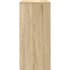 vidaXL Aparador con cajón 80x34x76 cm madera ingeniería Roble Sonoma Clearance