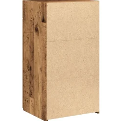 vidaXL Armarios Y Almacenamiento-Aparador con cajón Madera vieja 50 x 42,5 x 93 cm