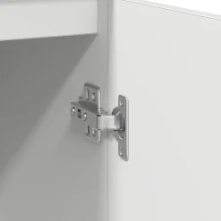 vidaXL Aparador con cajón 71x35x84 cm madera de ingeniería Blanco Online